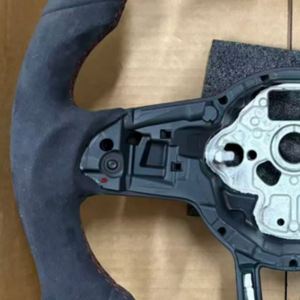 จัดส่งรวดเร็วสำหรับพวงมาลัยรถแข่ง Volkswagen Alcantara Golf7 MK7.5 GTI R Polo <span class=keywords><strong>Scirocco</strong></span> Jetta - Product Image 2