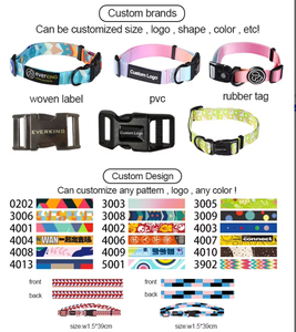 Collare Premium in Poliestere con Dettagli in Pelle, Combinazione di Comfort e Durabilità, Ideale per Marchi di Alta Gamma per Animali Domestici - Product Image 3