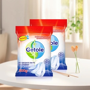 <span class=keywords><strong>Lessive</strong></span> en poudre 500g Détachant Parfumé Écologique Portable Vente en Gros Usine OEM Marque Personnalisée - Product Image 2