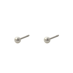 Stud Earrings 316L Stainless Steel Ball Shape Round Geometric Design Fashion Jewelry - Product Image 5