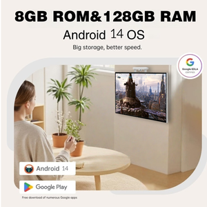 Televisor Portátil de 27 Pulgadas FHD <span class=keywords><strong>Smart</strong></span> <span class=keywords><strong>TV</strong></span> <span class=keywords><strong>con</strong></span> Batería de 5000 mAh, Cámara Frontal de 13 MP, Pantalla Táctil Mate <span class=keywords><strong>con</strong></span> Asa, Compatible <span class=keywords><strong>con</strong></span> Soporte de Suelo - Product Image 5