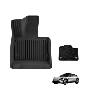 Tapis <span class=keywords><strong>de</strong></span> sol <span class=keywords><strong>de</strong></span> <span class=keywords><strong>voiture</strong></span> en TPE résistants à la saleté et imperméables sur mesure, protecteurs <span class=keywords><strong>de</strong></span> dossier <span class=keywords><strong>de</strong></span> siège pour 2025 Xiaomi YU7-durables, sans odeur - Product Image 1