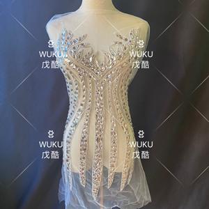 La mano del pezzo superiore rende la toppa decorativa di <span class=keywords><strong>grandi</strong></span> dimensioni con bling bling - Product Image 1