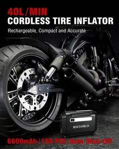 Vente chaude en ligne avec pompe de compresseur d'arrêt automatique d'affichage numérique de gonfleur de cigarette - Product Image 6