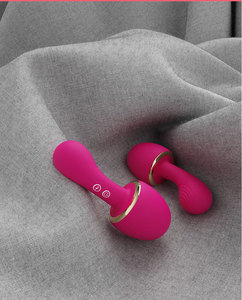 Mini Vibrador de Masaje de Doble Punta para Punto G, Pezones y Vagina, Nuevo Juguete Erótico con Succión de Hongo y Vibración - Product Image 6