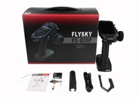 Télécommande FlySky FS-G11P 2,4 GHz 11 canaux, émetteur radio protocole ANT, écran IPS 3,5 pouces, poignée ergonomique type pistolet, double