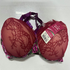 0.42 Dollar <strong>Model</strong> CGT041 Africa Cheap Market <strong>Bras</strong> for Women Full Coverage Lace Bralette With Many Colors and Patterns - Product Image 5