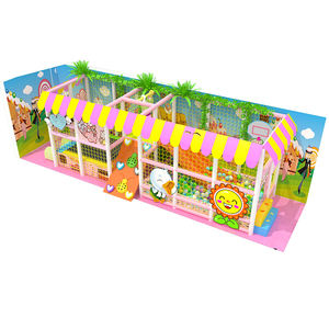 Équipement populaire et écologique pour parc d'attractions intérieur pour enfants, production personnalisée, <span class=keywords><strong>labyrinthe</strong></span>, toboggan, thème <span class=keywords><strong>Princesse</strong></span> rose - Product Image 6