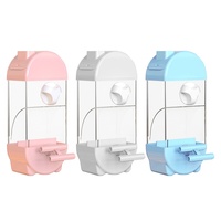 Mangeoire automatique pour oiseaux, anti-déversement et anti-goutte, distributeur automatique avec boîte à nourriture pour perroquets