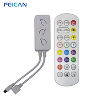 Новый Умный RGB LED-комплект ленточных светильников с Wi-Fi и Bluetooth-управлением, корпус из ABS-пластика, современный стиль для гостиной, дистанционное управление через приложение