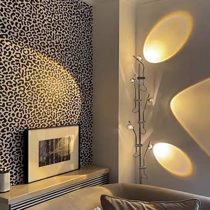 Lámpara de Pie LED con Control Táctil, Luz Ambiental para el Hogar, Diseño Artístico Creativo, Lámpara con Efecto de Atardecer - Product Image 2
