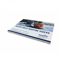 Carte de visite de haute qualité LCD livre vidéo numérique papier carte de voeux vidéo carte-cadeau brochure vidéo