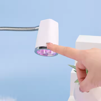 Mini lampe en gel X rechargeable, 18W, à bouts souples, séchage des ongles, flexible, pliable, séchoir à ongles, un doigt, pour salon de coiffure