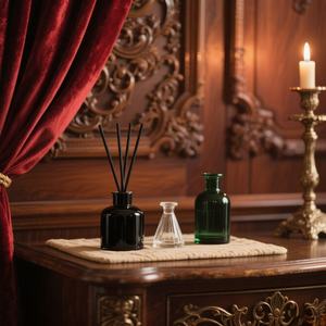 Parfum de maison d'hôtel de luxe pour diffuseur de roseau Bouteille vide en verre longue durée Diffuseur d'huiles essentielles Parfum d'ambiance plus frais - Product Image 6