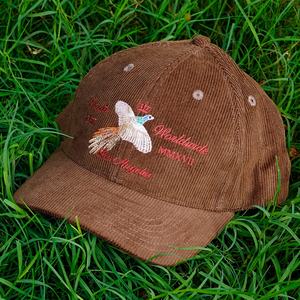 Gorras Personalizadas de 5 Paneles con Estructura Snapback, Gorras de Pana con Logotipo Bordado - Product Image 3