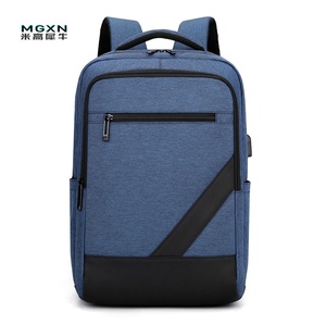 Mochila para estudiantes de negocios de nailon personalizada con USB, mochila escolar impermeable para acampar, viaje, deportes, mochila para ordenador portátil para hombres y mujeres - Product Image 2