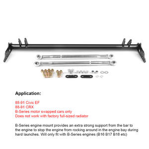 Levier de commande de traction avant droit en aluminium et acier modifié pour les voitures Honda Civic/CRX 88-91, adapté après modification - Product Image 5