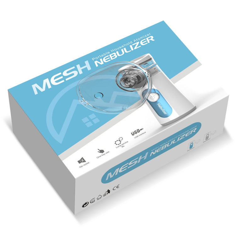 Equipo médico salud hogar mini inhalador portátil de malla nebulizador para medicamentos