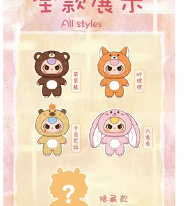 Diyou Eva 4-6 ans 1000% Grande série de figurines <span class=keywords><strong>en</strong></span> peluche à thème de films et de séries animées, mignonnes, unisexes, boîte complète, boîte aveugle - Product Image 4