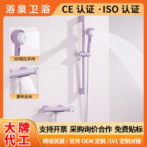 Austenite Dual Function Shower Set With Liftable Head For Bathroom Toilet Hot Cold Water Atmospheric Pressure 4 Point Inlet - Product Image 5