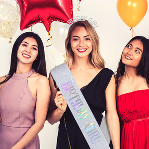 Kit Fascia Glitterata Corona Tiara con Strass, Accessori Principessa per <span class=keywords><strong>Compleanno</strong></span>, Halloween e Celebrazioni Natalizie per Donne - Product Image 6