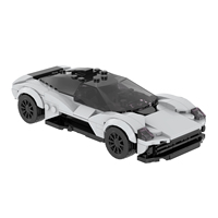 Voitures de ville MOC, collection de voitures RC, modèle de voiture en plastique, ensembles de blocs de construction, cadeau pour enfants, jouets MOC4239