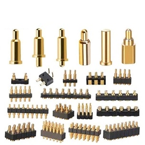 <span class=keywords><strong>Pin</strong></span> Pogo de Metal Shangte con Recubrimiento de Latón Dorado, de Una o Varias Líneas, Diámetro Personalizable - Product Image 1