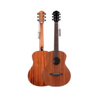 Guitare acoustique et électro-acoustique WaveGarden Baby Series 34 pouces avec table massive