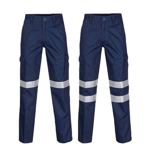 Pantalones de Trabajo de Alta Visibilidad para Hombre, Personalizados con Logotipo, para Exteriores, <span class=keywords><strong>Tallas</strong></span> <span class=keywords><strong>Grandes</strong></span>, para Construcción y Carreteras - Product Image 3
