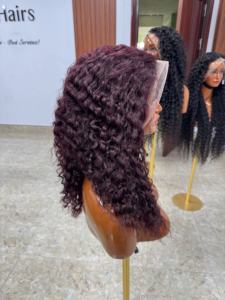 Peluca de Cabello Humano Vietnamita de Lujo, 100% Natural, Cabello Virgen Remy, Peluca con Frente de Encaje para el Mercado de EE. UU., UE y África - Product Image 3