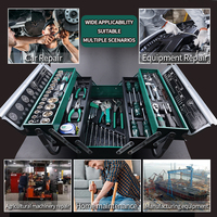 Jeu de clés à douille personnalisées pour réparation automobile, emballage OEM sur mesure, outils manuels automobiles pour commandes B2B en gros