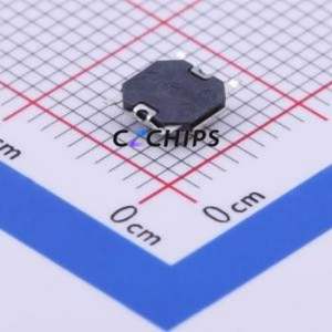 SKQGAKE020 Tactile Switch SMD-4P,5.2x5.2mm Switch Single Pole Single Throw Round Button Vertical Mount 5.2mm - Product Image 2