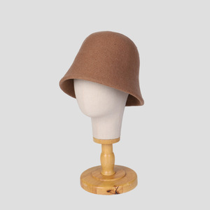 2025 nueva llegada sombrero de cubo tejido de <span class=keywords><strong>lana</strong></span> de invierno para mujer Casual elegante moda sombrero de <span class=keywords><strong>pescador</strong></span> de <span class=keywords><strong>lana</strong></span> de moda - Product Image 3