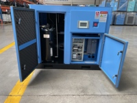 Kompresor Udara Sekrup Putar Kecepatan Tetap 45kw 60hp Tegangan Khusus