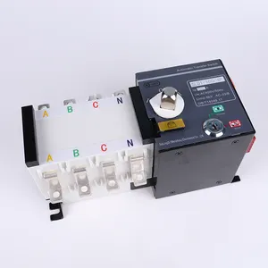 Preço de fábrica SLS ATS 2P 3P 4P 63A 100A 250A 400A 630A 1000A 1250A 1600A 230V 400V Interruptor de transferência automática