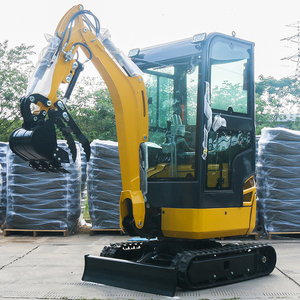 Mini-excavatrice sur chenilles de 1,8 tonne certifiée CE, facile à utiliser, spécifiquement conçue pour vergers et fermes, avec moteur, à vendre - Product Image 4