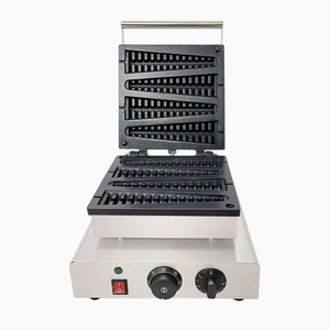 Профессиональная электрическая вафельница для бельгийских вафель в форме рождественской елки, аппарат для приготовления вафель-конусов, основное оборудование для выпечки хлеба - Product Image 2