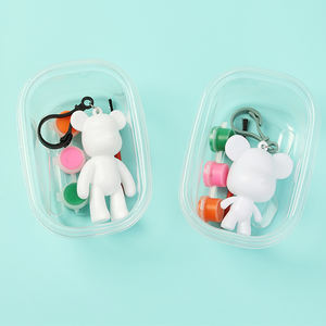 تصميم جديد أبيض لطيف ديي السائل تيمبرا تقنية الرسم على لوحة الرسم لتزيين الهدايا - Product Image 4