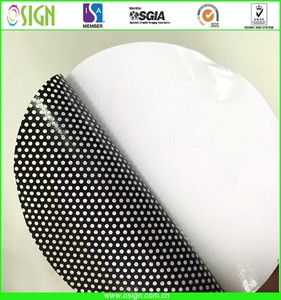 Chất lượng cao microperforated vinyl một cách cho cửa sổ quảng cáo với giá rẻ - Product Image 2