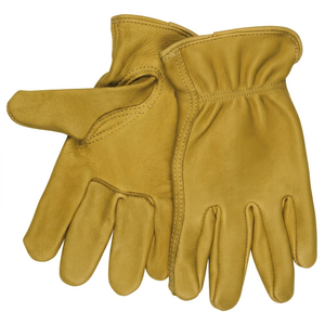 Leather Safety <b>Working</b> <b>Gloves</b> Wrist Length Plain Style Breathable <b>Thermal</b> Eco-Friendly Unlined for Outdoor Daily Use Winter - Product Image 5