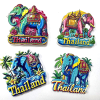 Aimant de réfrigérateur personnalisé en polyrésine de Thaïlande pour Pâques avec design de forme, imperméable et moderne