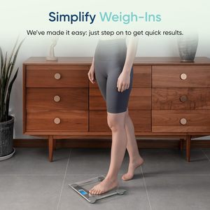 Balance connectée intelligente en verre antidérapant TPU de haute qualité pour l'évaluation corporelle - Product Image 2