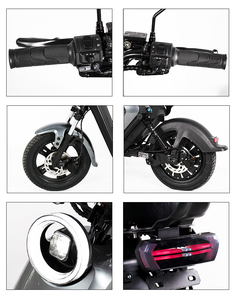New Design Fashion Factory OEM&ODM 48V 60V 72V Rear Hub Motor Electronic <b>Electric</b> <b>Bike</b> Moped Scooter for <b>Adult</b> - Product Image 6