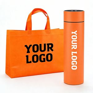 Wholesale Custom Logo 304 Stainless Steel Temperature Display Water <b>Bottle</b> for Meeting Business Promo Gifts Vacuum Straight Cup - Product Image 1
