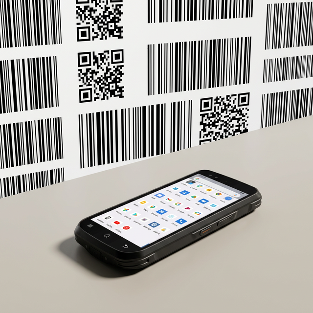 N73S Pda Handheld Computer - Android Mobile Computers with a 6 Inch Touch Display USB-C, Wi-Fi Bt 5.0 Barcode Scanner