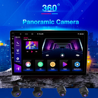 Radio Mobil Android 8 Core CPU Mendukung Fungsi 360 WIFI Carplay Android Auto Navigasi GPS Model 9 Inch