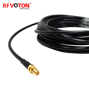 Cavo Coassiale LMR200 <span class=keywords><strong>SMA</strong></span> Maschio a <span class=keywords><strong>SMA</strong></span> Femmina con Connettore a Parete, Assemblaggio Cavo RF, Pigtail per Antenna - Product Image 4