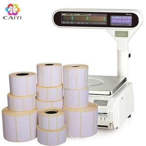 Supermarkt Barcode Etikett Druck waage Waage Etikett Direkte Thermo etikett Aufkleber Rollen - Product Image 4