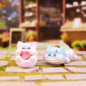 Cream Purr Blind Box - Mini gattini in resina nei toni pastello e vaniglia <span class=keywords><strong>da</strong></span> <span class=keywords><strong>sogno</strong></span> - Product Image 5