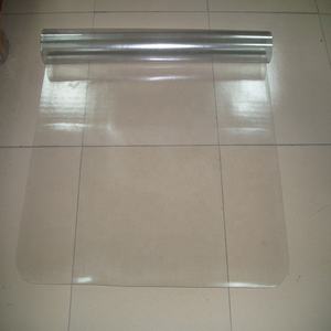 لون قابل للغسل بولي كلوريد الفينيل سجادة كرسي للمكتب حماية الأرضيات الصلبة - Product Image 3